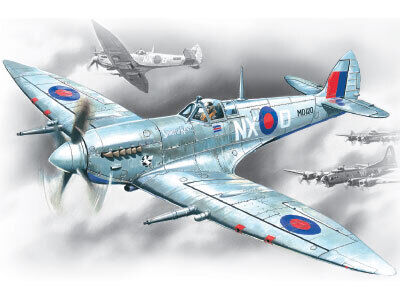 ICM 1/48 Spitfire Mk.VII WWII British Fighter Plastic Model Kit ICM48062