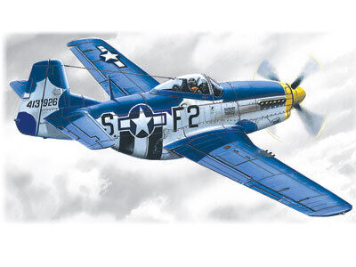 ICM 1/48 Mustang P-51D-15 WWII American Fighter Plastic Model Kit