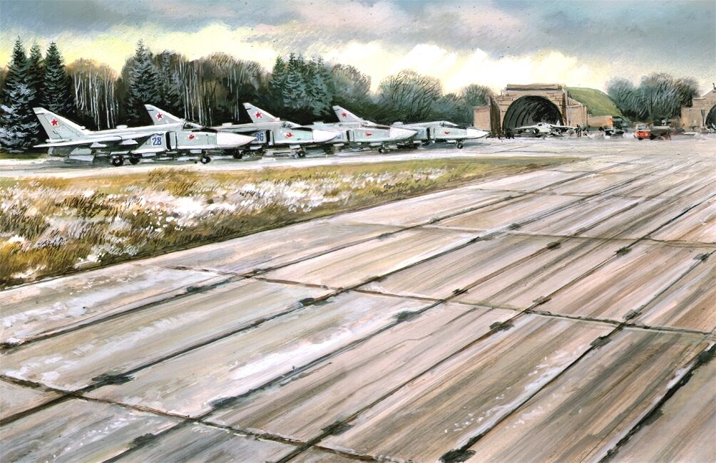 ICM 1/48 Soviet PAG-14 Airfield PLates (32 pieces) (543Ã324 mm) Plastic Model Kit ICM48231