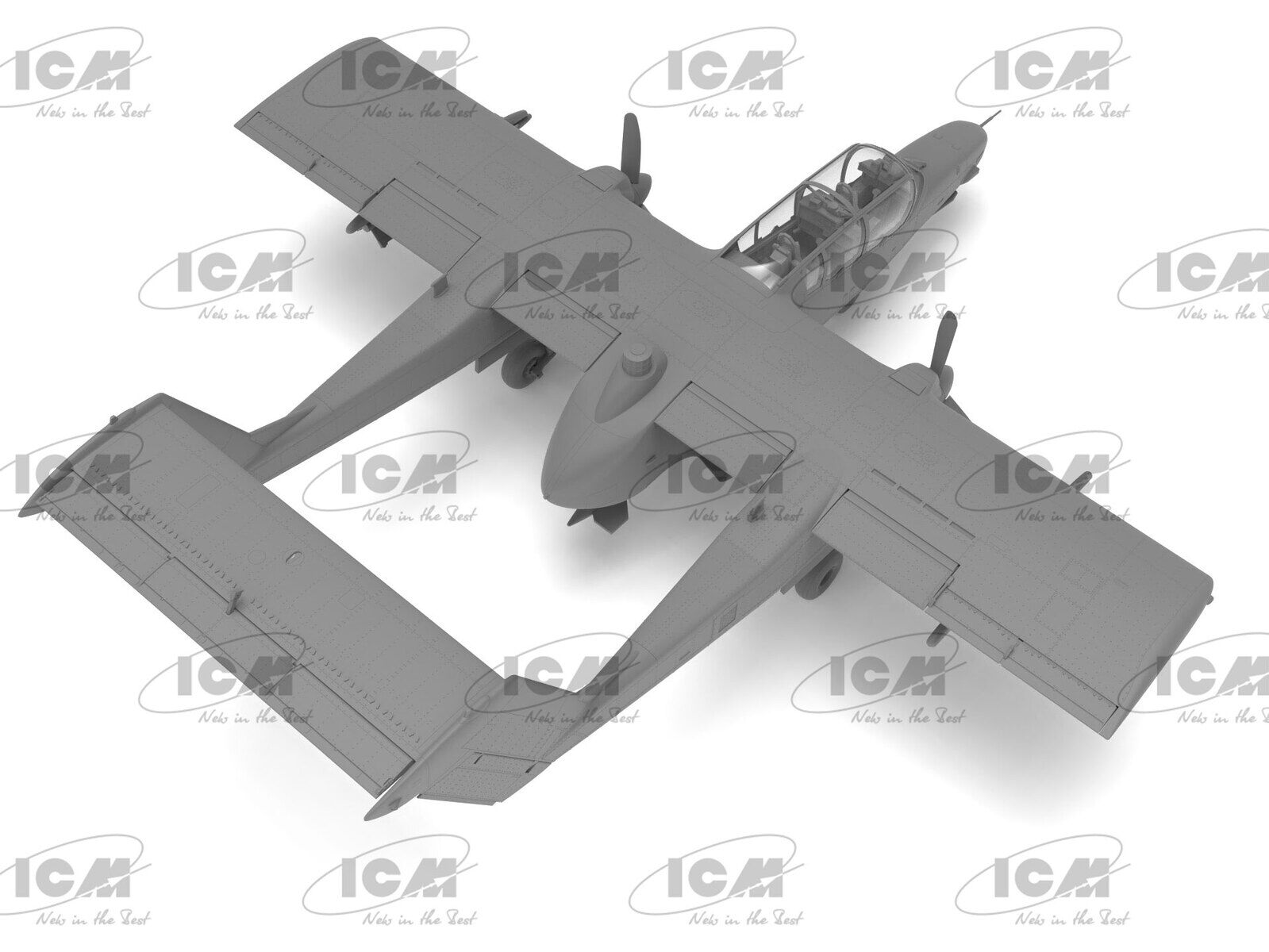 ICM 1/48 Desert Storm'. US Aircraft OV-10A and OV-10D+ 1991 Plastic Model Kit