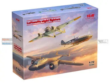 ICM 1/72 Luftwaffe Night Fighters Plastic Model Kit