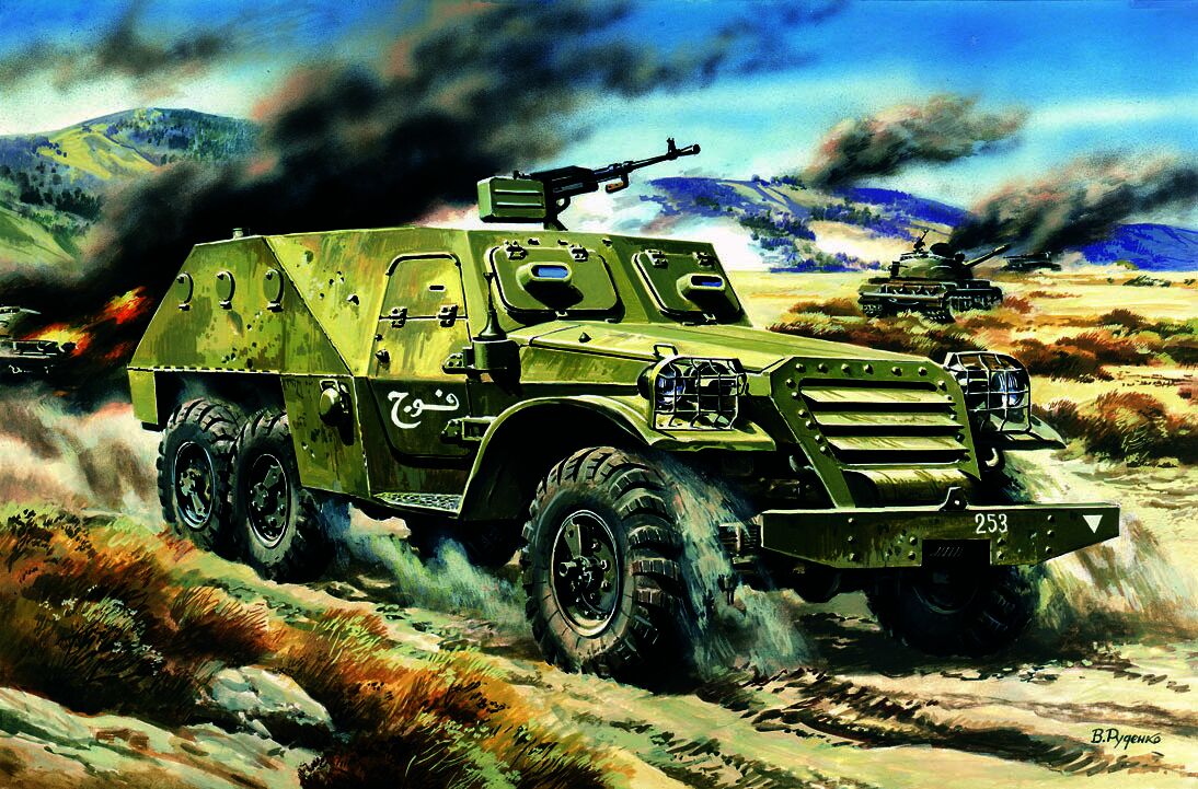 ICM 1/72 BTR-152V Armoured Personnel Carrier Plastic Model Kit
