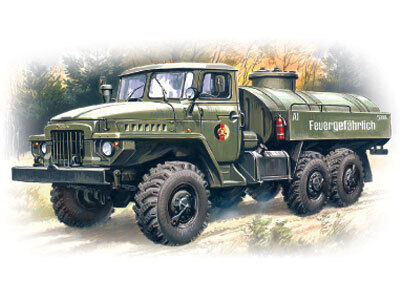 ICM 1/72 ATZ-5-375 Fuel Bowser Plastic Model Kit