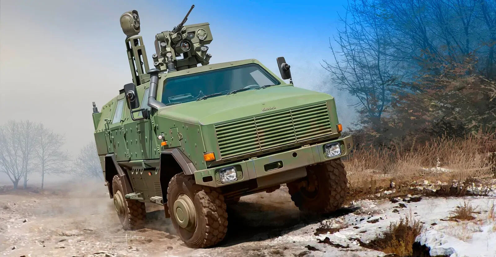 I Love Kit 1/35 DINGO 2 Protected Reconnaissance Vehicle(PRV) Plastic Model Kit