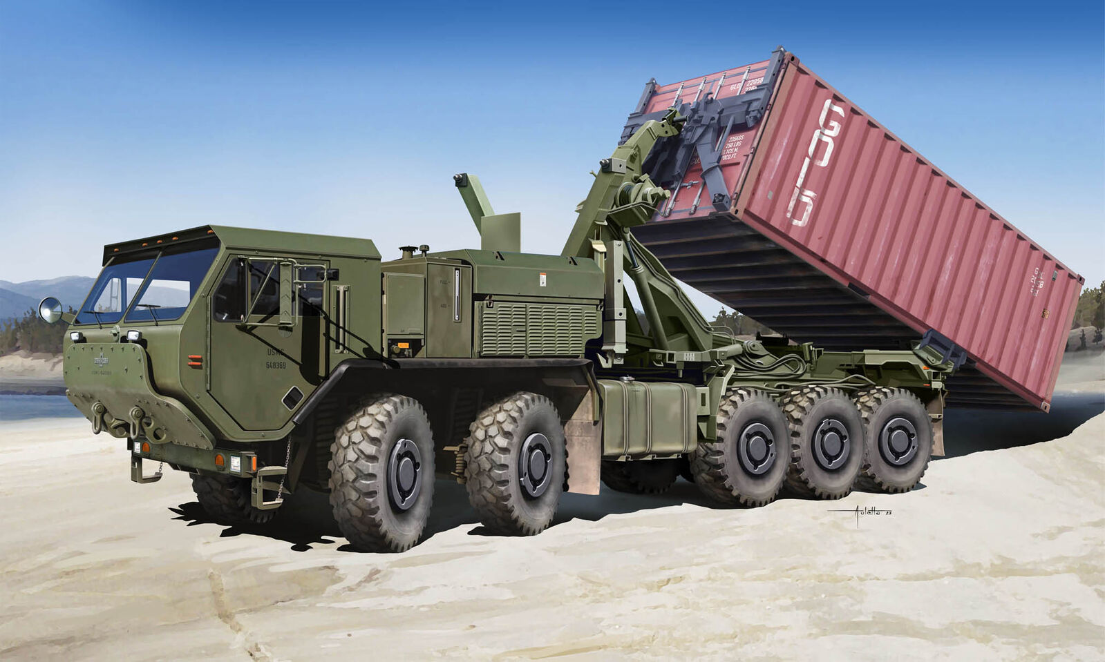 I Love Kit 1/35 LVSR MKR18 Cargo Plastic Model Kit
