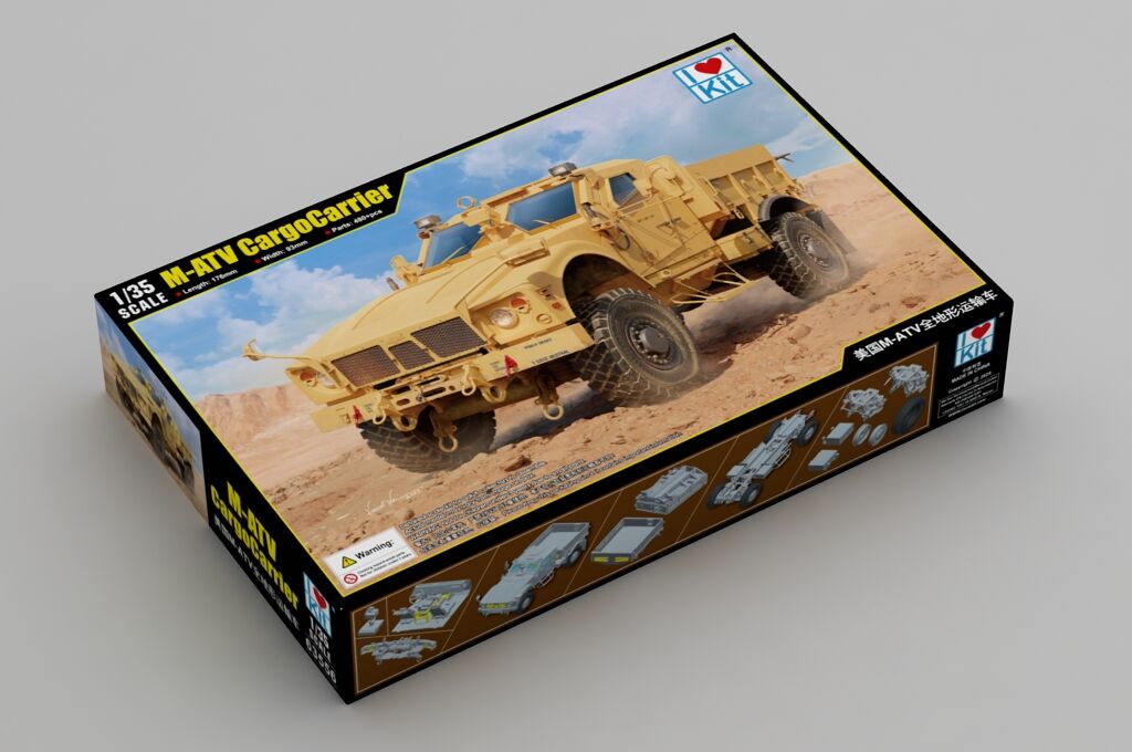 I Love Kit 1/35 M-ATV CargoCarrier Plastic Model Kit