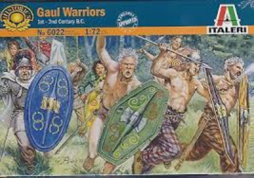 6022S ITALERI GAULS WARRIORS (I-11 CENTURY B.C.)
