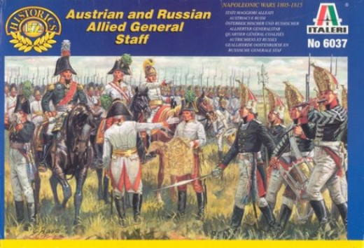 6037S ITALERI AUSTRIAN & RUSSIAN GEN. STAFF (NAP. WARS) 1:72