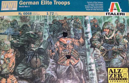 6068S ITALERI WWII - GERMAN ELITE TROOPS 1:72