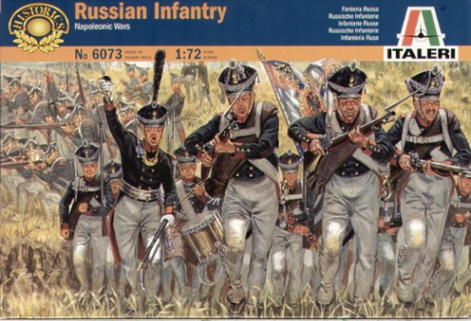 6073S ITALERI NAPOLEONIC WARS: RUSSIAN INFANTRY 1:72