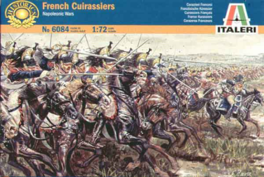 6084S ITALERI NAPOLEONIC WARS - FRENCH CUIRASSIEURS 1:72