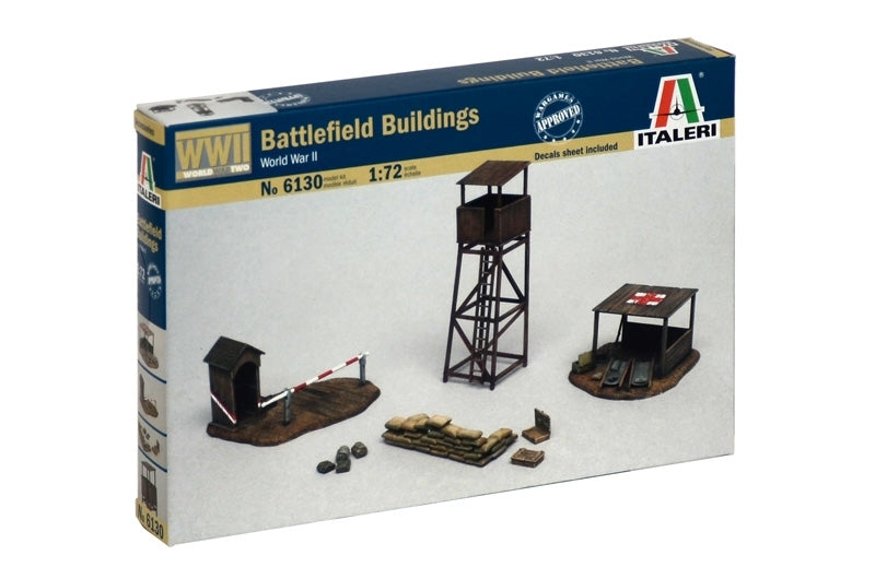 6130S ITALERI BATTLEFIELD BUILDINGS 1:72