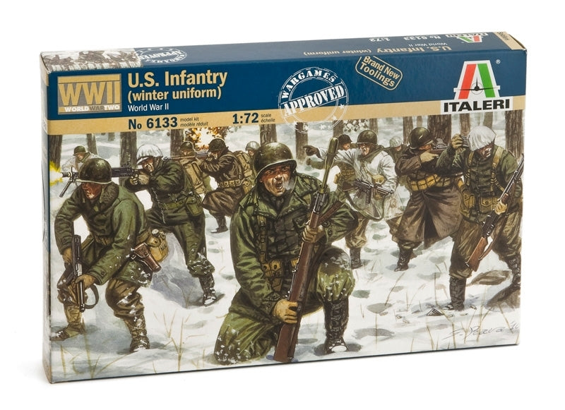 6133S ITALERI WWII - US INFANTRY (WINTER UNIFORM) 1:72