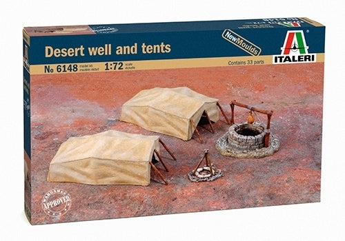 6148S ITALERI DESERT WELL AND TENTS 1:72