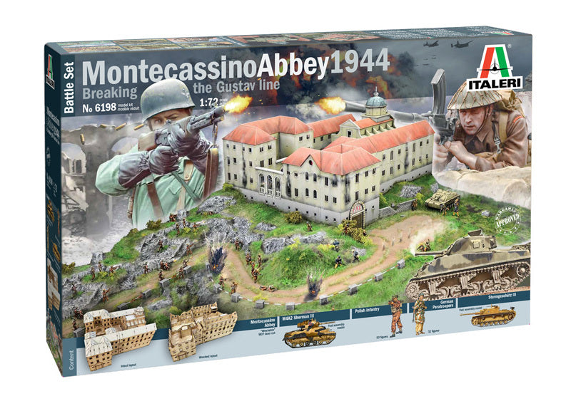 6198S ITALERI MONTECASSINO 1944: GUSTAV LINE BATTLE 1:72
