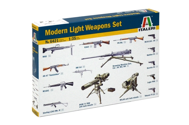 6421S ITALERI MODERN LIGHT WEAPON SET 1:35