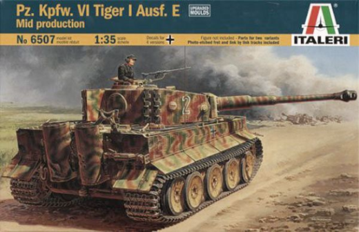 6507S ITALERI PZ.KPFW.VI TIGER I AUSF.E MID PRODUCTION 1:35