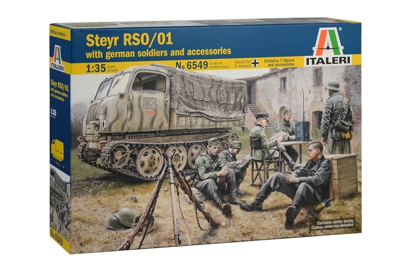 6549S ITALERI STEYR RSO/01 WITH GERM. SOLDIERS 1:35