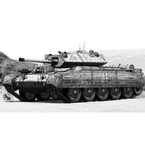6592S ITALERI CRUSADER MK. III WITH BRITISH TANK CREW