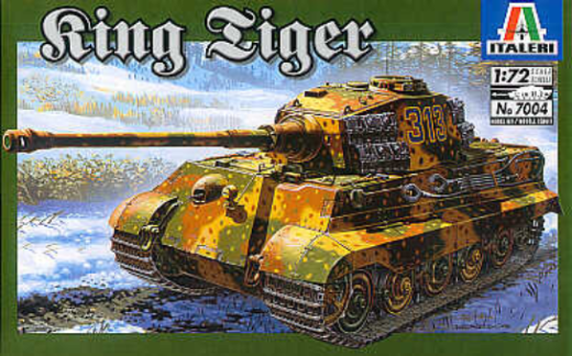 7004S ITALERI SD. KFZ. 182 KING TIGER 1:72