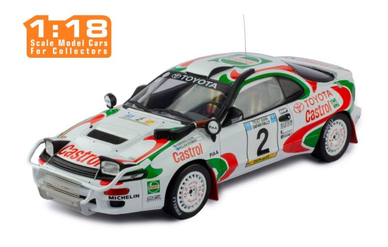 IXO Models 1/18 Toyota Celica Turbo 4WD (St185) #2 M.Allen - I.Kivimaki Safari Rally 1993 IXO-18RMC150B.22