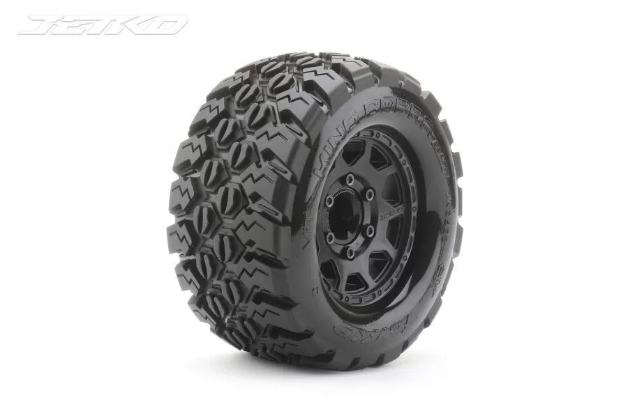 JKO2802CBMSGN Jetko 1/10 MT 2.8 EX-KING COBRA/Claw Rim/Black/Medium Soft/Glued Jetko