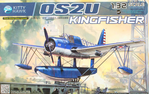 Kitty Hawk 1/32 OS2U KingFisher Plastic Model Kit