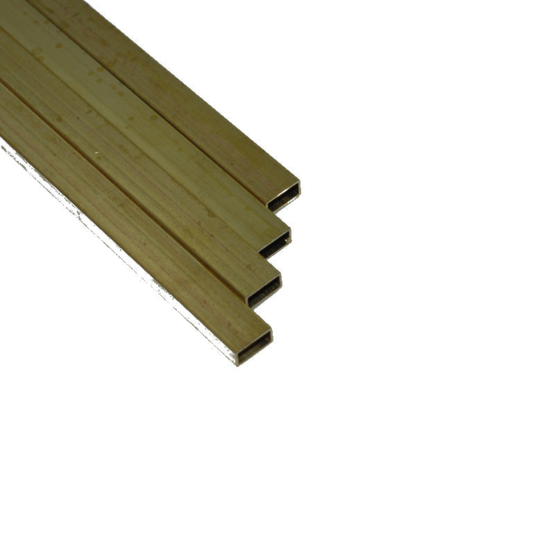 K&S 264F BRASS RECTANGULAR TUBE (36IN LENGTHS) 1/8 X 1/4 (1 TUBE PER BAG X K&S METALS