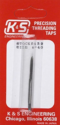 K&S 439 4-40 TAP (1 PIECE) K&S METALS