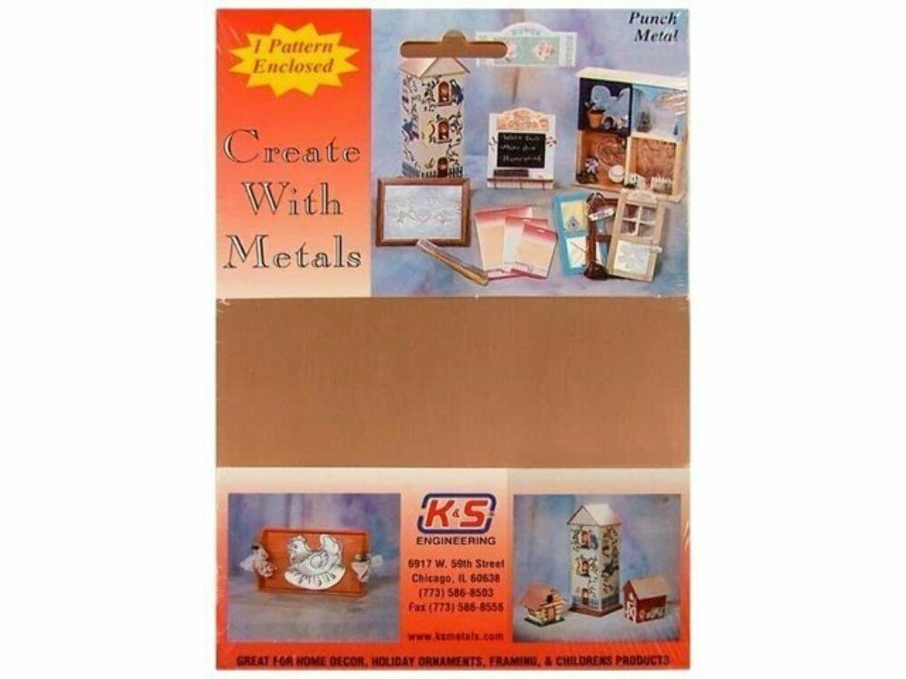 K&S 6525 (COPPER SHEET 016 X 5 X 7) 1 SHEET K&S METALS
