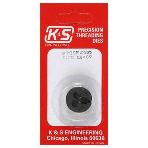 K&S 4mm Metric Die KSE-0463