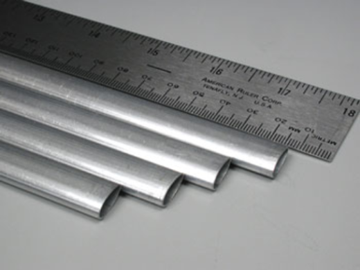 K&S Aluminium Streamline Tube 1/2 x 35" 0.014 Wall (4 Packs of 1)