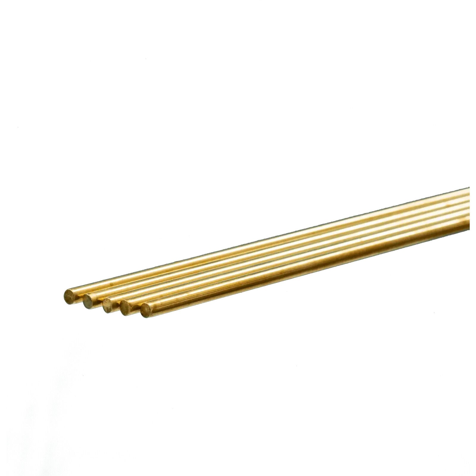 K&S Brass Rod 3.5 x 1000mm (Pack of 5 Rods)