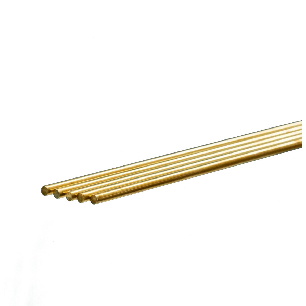 K&S Brass Rod 3.5 x 1000mm (Pack of 5 Rods) KSE-3956