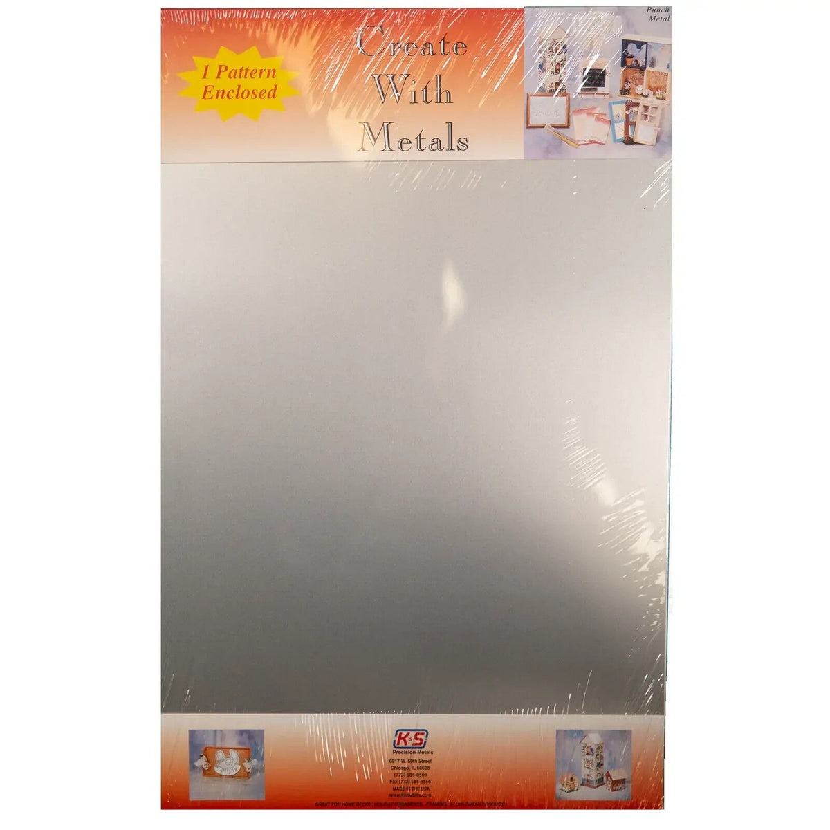 K&S Tin Sheet 12 x 18" (1) KSE-6520