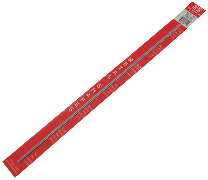 K&S Stainless Steel Rod 1/16 x 12" (2)
