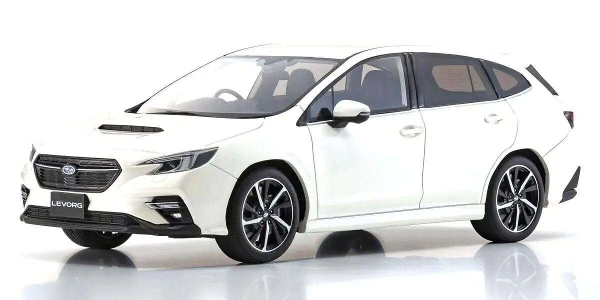 Kyosho 1/18 Subaru Levorg GT-H EX (White) Resin Model Car