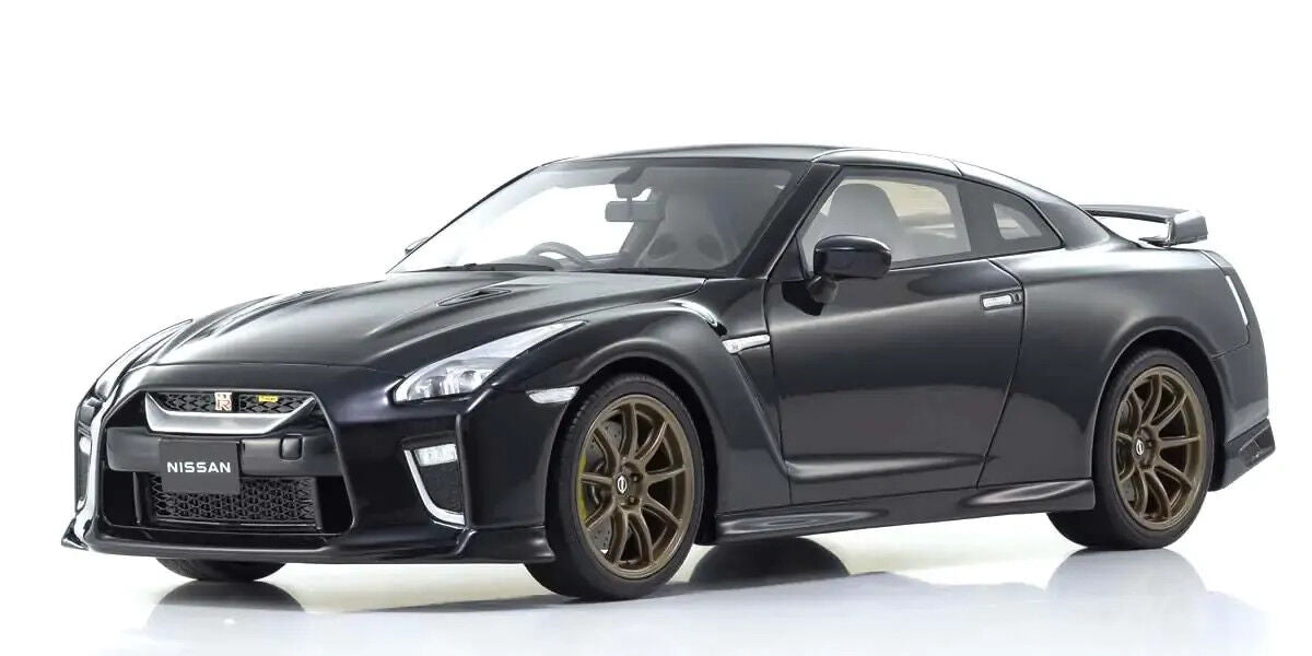 Kyosho 1/18 Nissan GT-R Premium Edition T-Spec (Midnight Purple) Resin Model Car