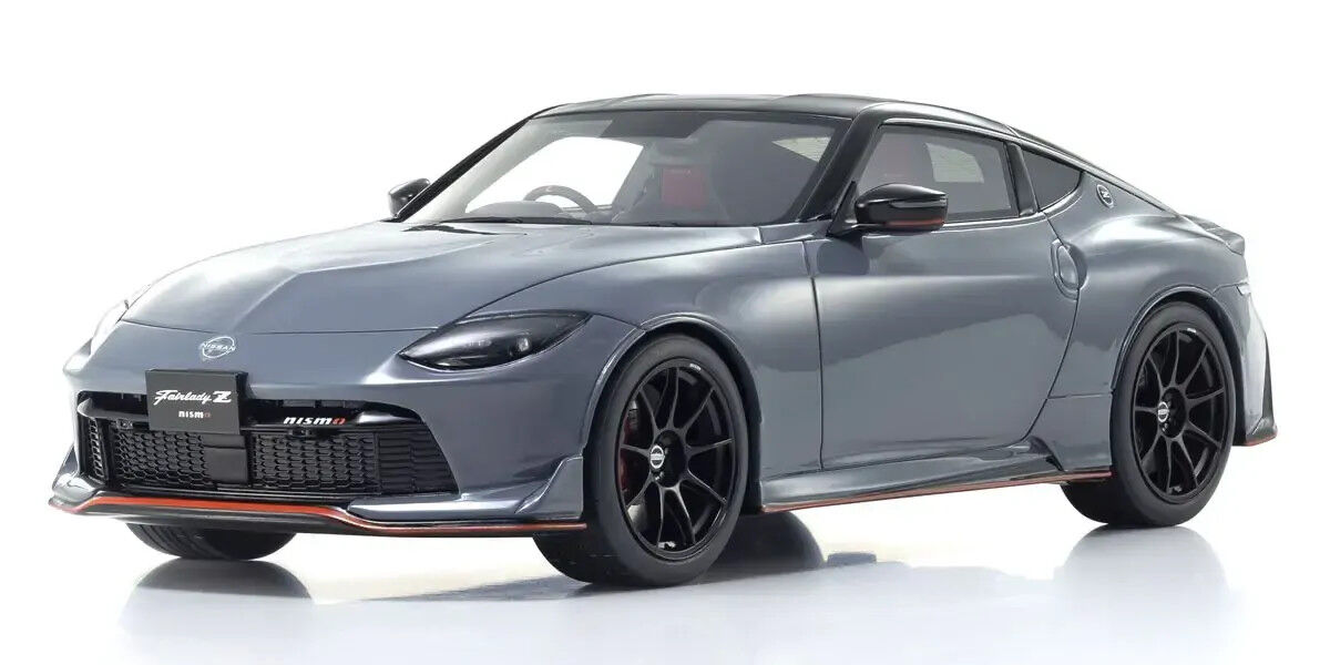 Kyosho 1/18 Nissan Fairlady Z NISMO Gray Resin Model Car