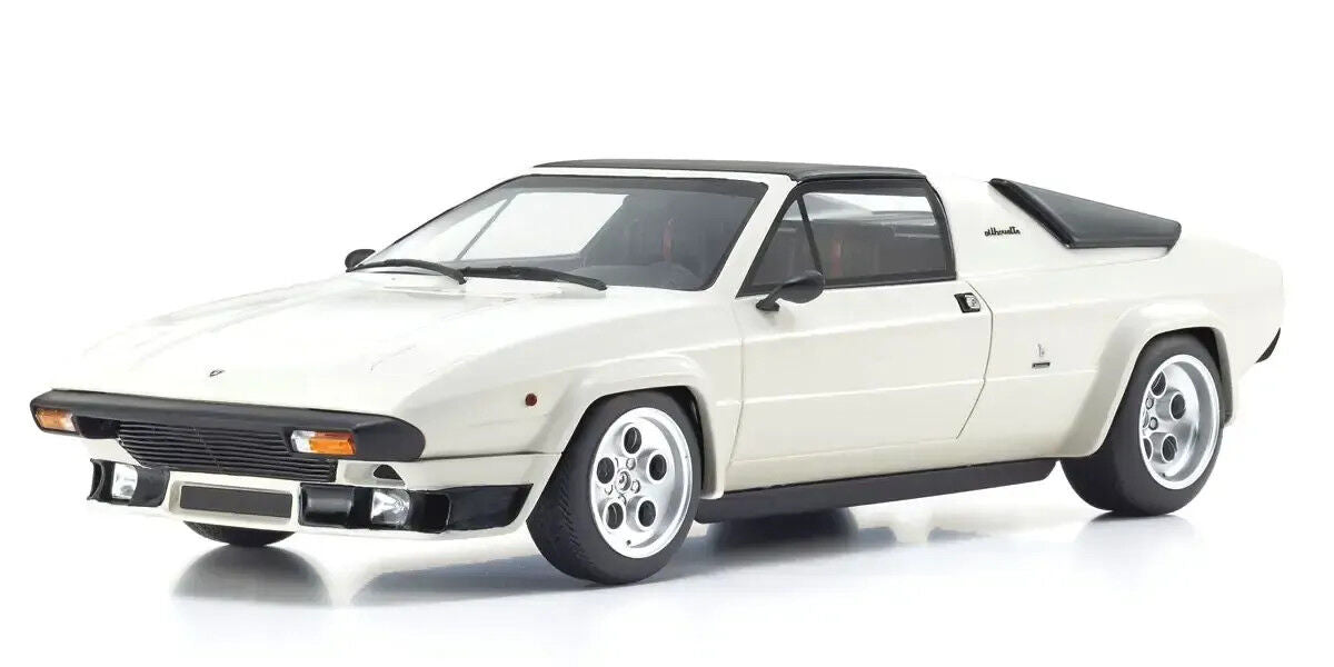 Kyosho 1/18 Lamborghini Silhouette White Resin Model Car