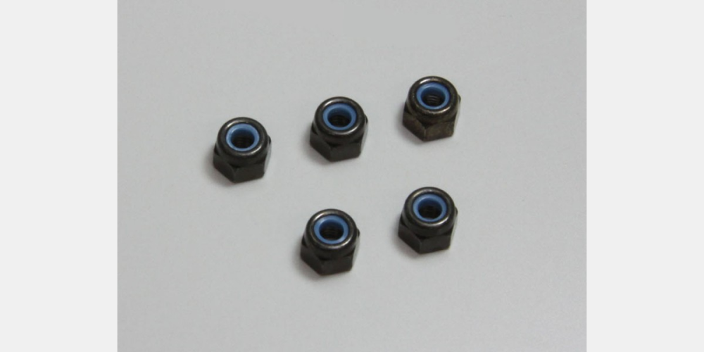 KYO-1-N3043N Kyosho Nut(M3x4.3) Nylon (5pcs) Kyosho