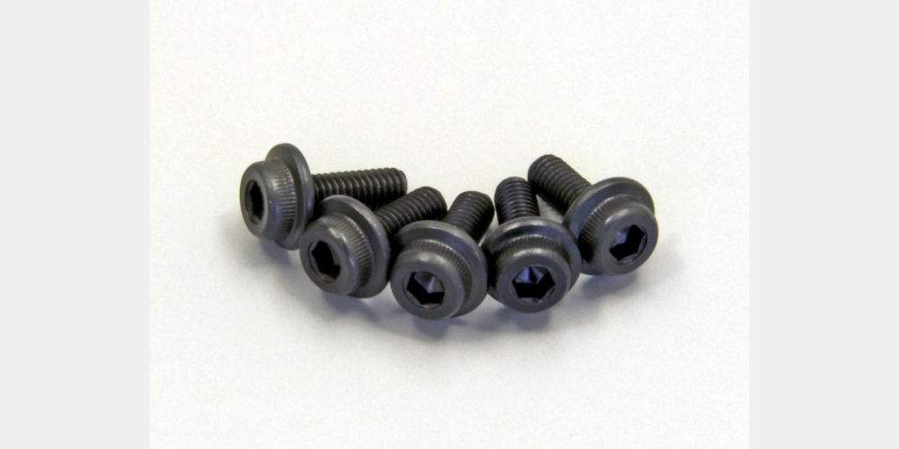 KYO-1-S23008F Kyosho Cap Screw(M3x8/Flanged/5pcs) Kyosho