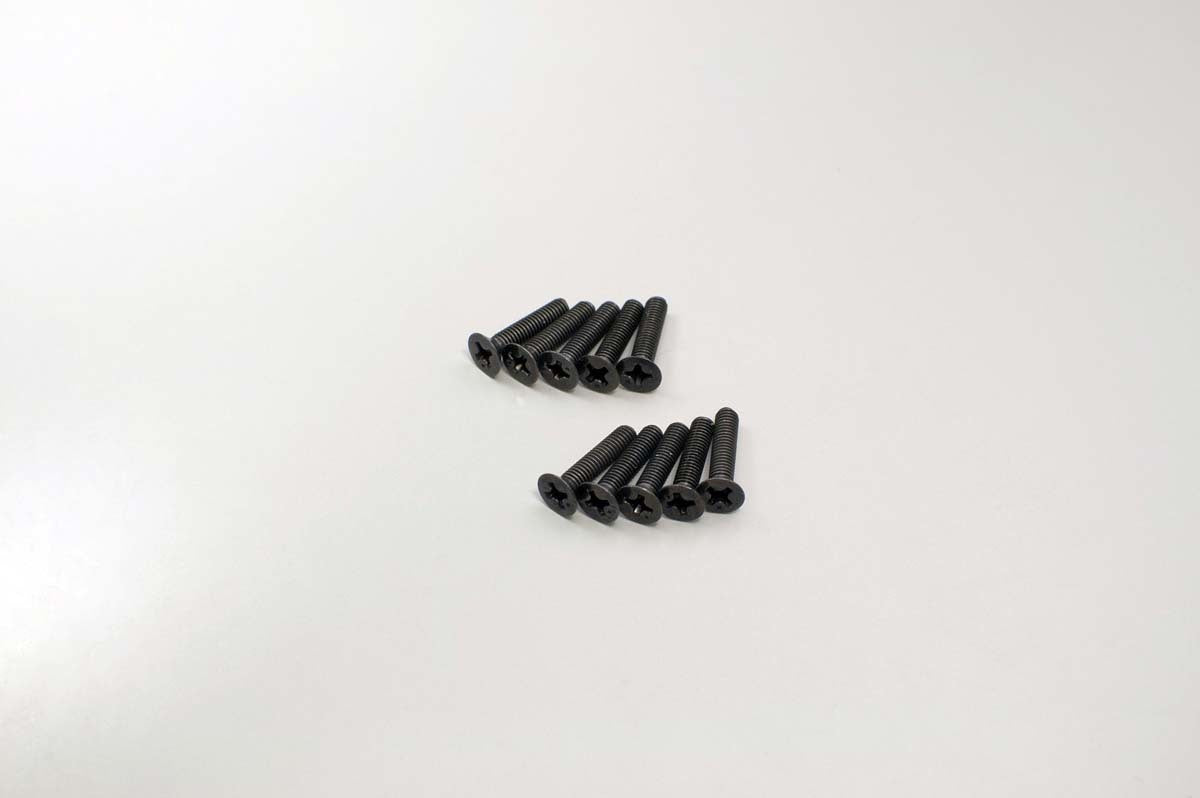 KYO-1-S33014 Kyosho Flat Head Screw(M3x14/10pcs) Kyosho