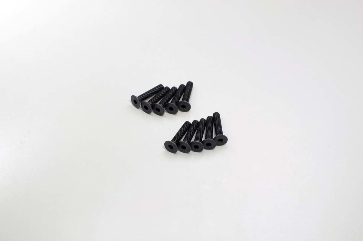 KYO-1-S33015H Kyosho Flat Head Screw(Hex/M3x15/10pcs) Kyosho