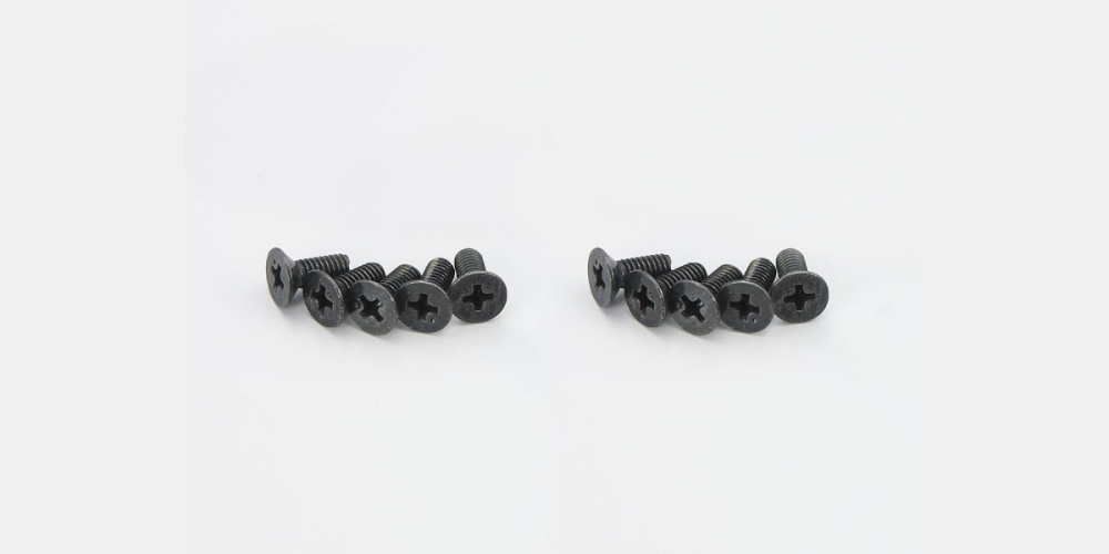 KYO-1-S34012 Kyosho Flat Head Screw(M4x12/10pcs) Kyosho