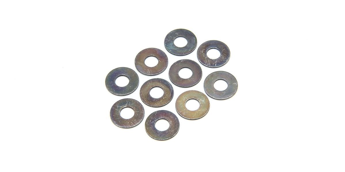 KYO-1-W401005 Kyosho Washer (M4x10x0.5/10pcs) Kyosho