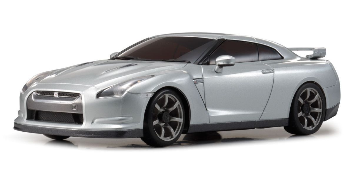 KYO-32331S Kyosho MINI-Z RWD MR-03 Readyset NISSAN GT-R (R35) Ultimate Metal Silver Kyosho