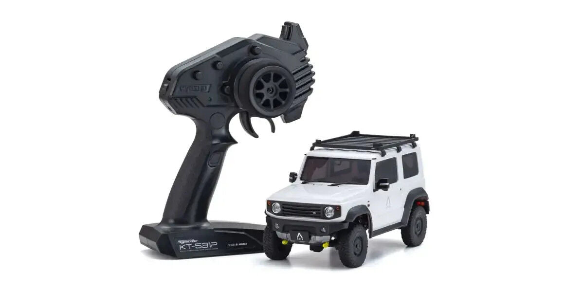 Kyosho Mini-Z Suzuki Jimny Siery APIO JIMNY TS4 Wure White Pearl 4x4 Readyset