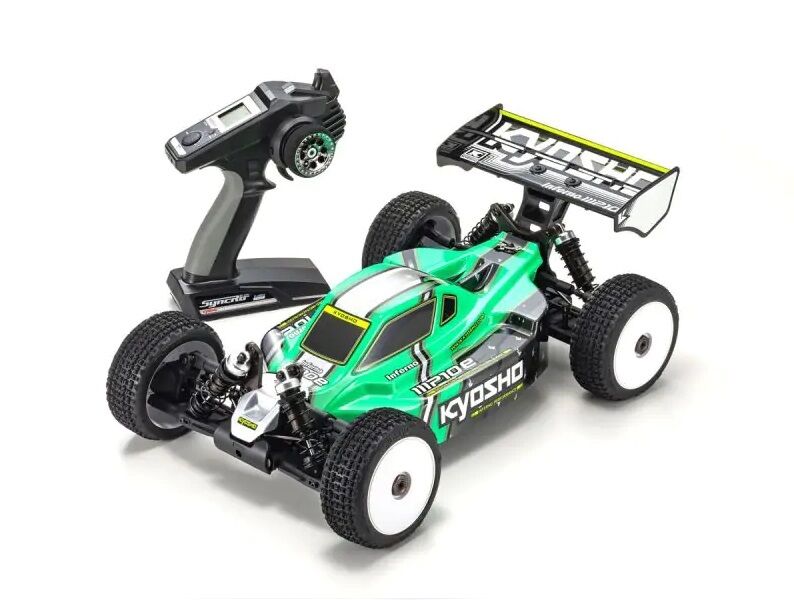 Kyosho 1/8 Inferno MP10e (Green) 4WD Brushless Racing Buggy Readyset