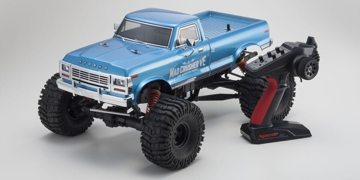 KYO-34254 Kyosho 1/8 EP 4WD Mad Crusher VE Monster Truck Brushless RTR Readyset Kyosho